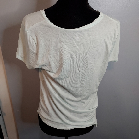 SO Perfect Tee Size Medium V-Neck Teal - Picture 7 of 9